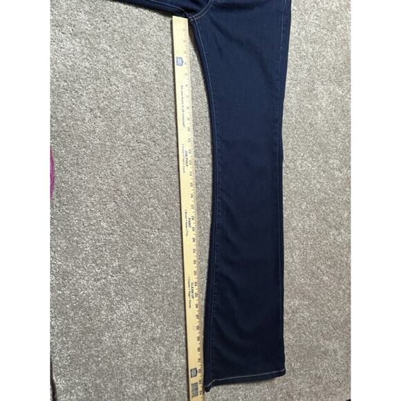 James Jeans Womens 29 Hector Low Rise Bootcut Dark Wash Denim Stretch Blue - Picture 5 of 8